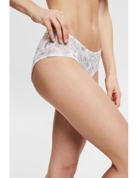 Shorty - Sheer mesh print