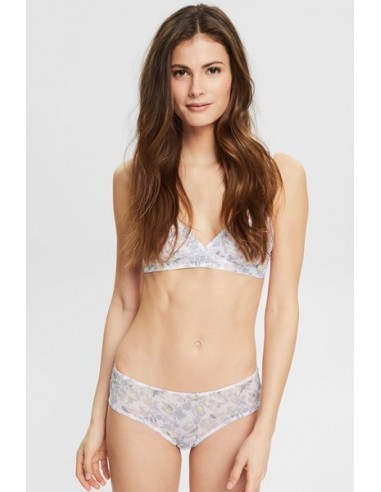 Shorty - Sheer mesh print