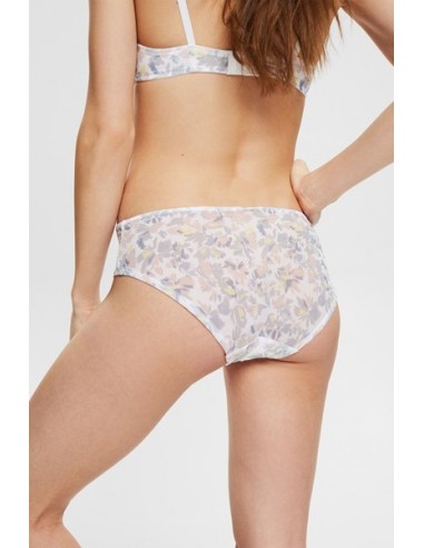 Shorty - Sheer mesh print