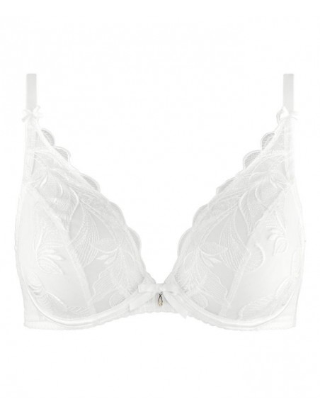 Triangle plunge - Fleur de tattoo