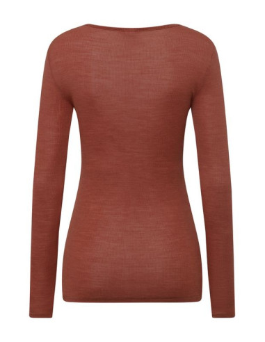 T-shirt manches longues - Laine & soie