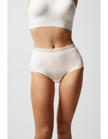 Culotte haute dentelle - Soft stretch