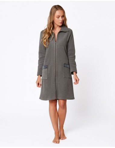Robe de chambre zippé - Essentiel H54A
