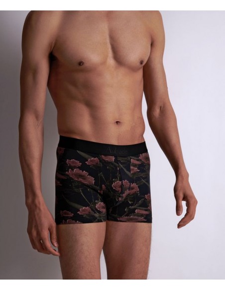 Boxer - Blurred Flowers