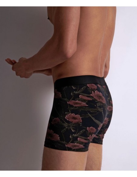 Boxer - Blurred Flowers