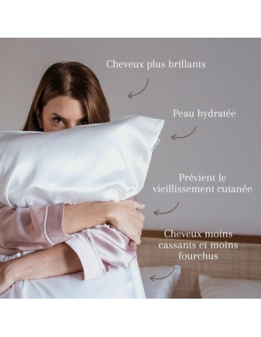 Taie d'oreiller en soie - 65*65