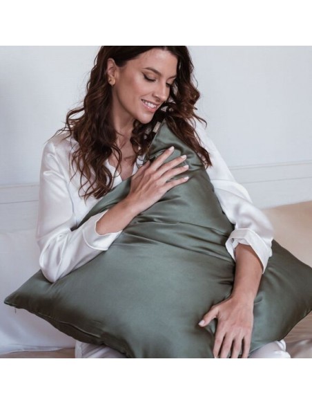 Taie d'oreiller en soie - 65*65